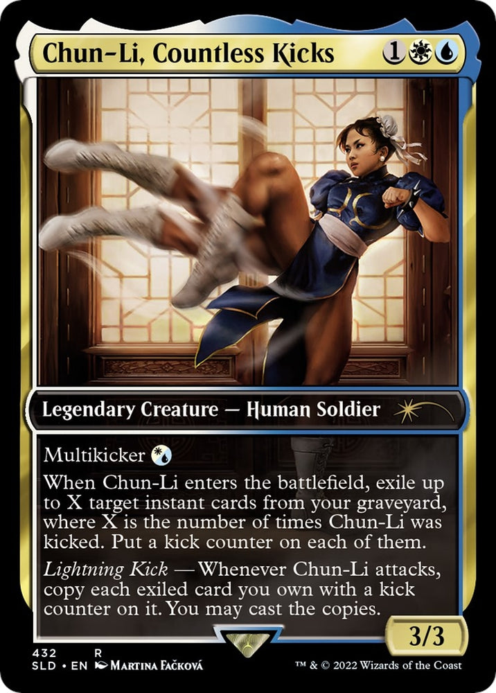Image for Chun-Li, Countless Kicks (432) [Secret Lair Drop Series]