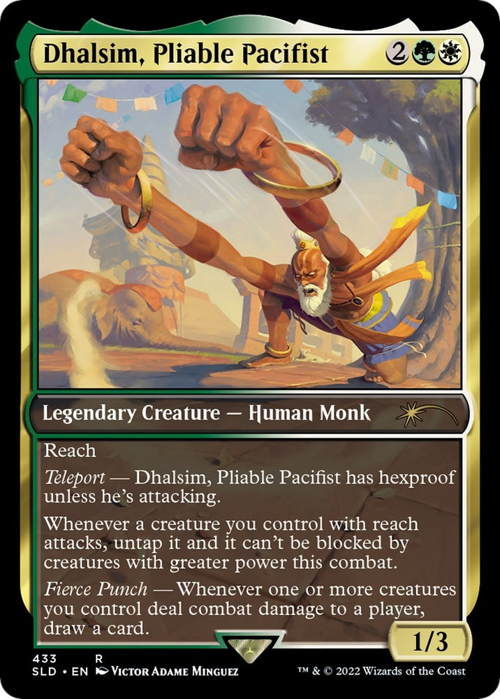 Image for Dhalsim, Pliable Pacifist (433) [Secret Lair Drop Series]