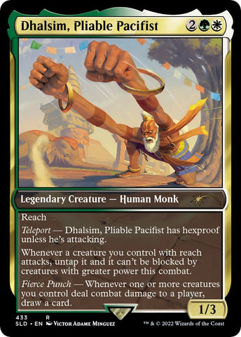 Image for Dhalsim, Pliable Pacifist (433) [Secret Lair Drop Series]