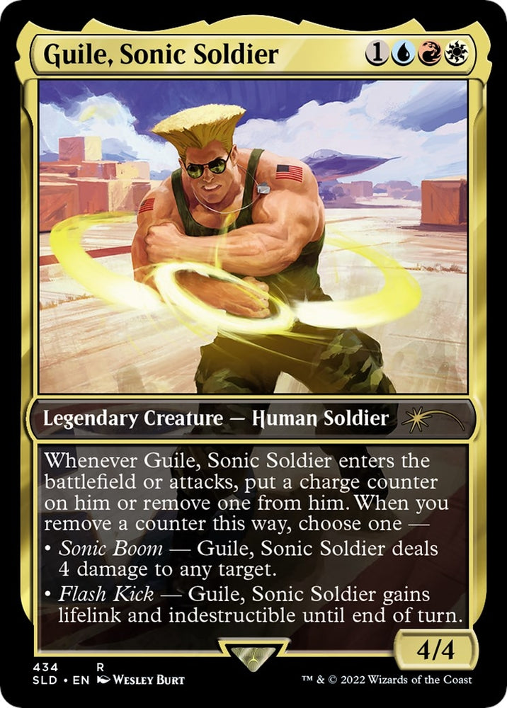 Image for Guile, Sonic Soldier (434) [Secret Lair Drop Series]