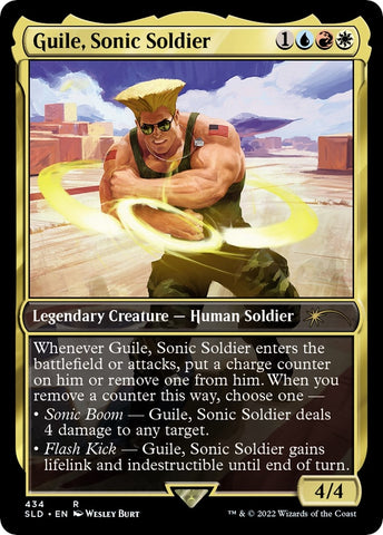 Image for Guile, Sonic Soldier (434) [Secret Lair Drop Series]