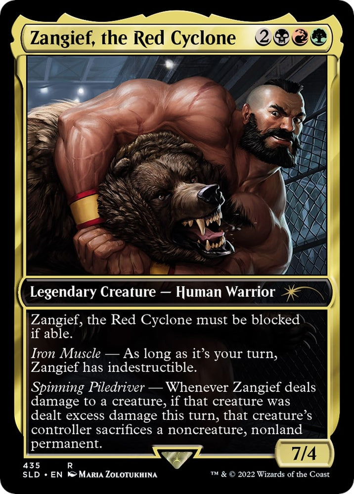 Image for Zangief, the Red Cyclone (435) [Secret Lair Drop Series]