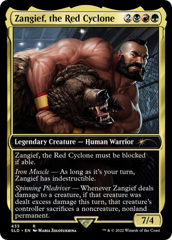 Image for Zangief, the Red Cyclone (435) [Secret Lair Drop Series]