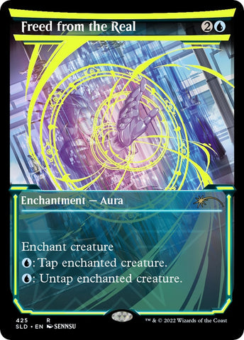 Image for Freed from the Real (Neon Yellow) (425) [Secret Lair Drop Series]