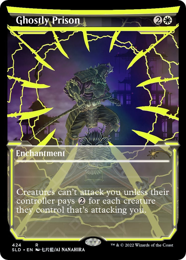 Image for Ghostly Prison (Neon Yellow) (424) [Secret Lair Drop Series]