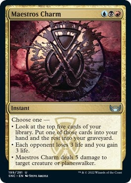 Image for Maestros Charm (199) [Streets of New Capenna]