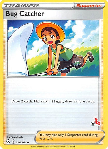 Image for Bug Catcher - 226/264 (#47 Cinderace Stamped) (226/264) - Pokemon