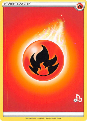 Image for Fire Energy (#3 Cinderace Stamped) - Pokemon
