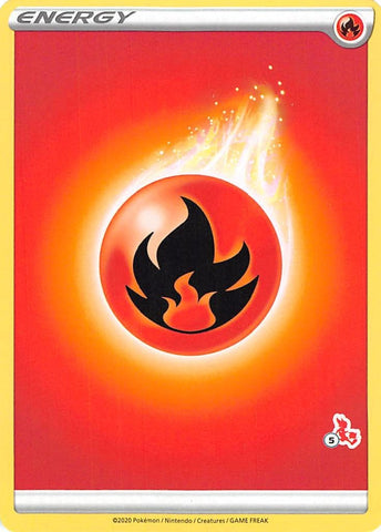 Image for Fire Energy (#5 Cinderace Stamped) - Pokemon