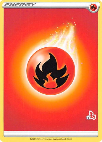 Image for Fire Energy (#6 Cinderace Stamped) - Pokemon