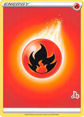 Image for Fire Energy (#8 Cinderace Stamped) - Pokemon