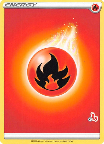 Image for Fire Energy (#10 Cinderace Stamped) - Pokemon
