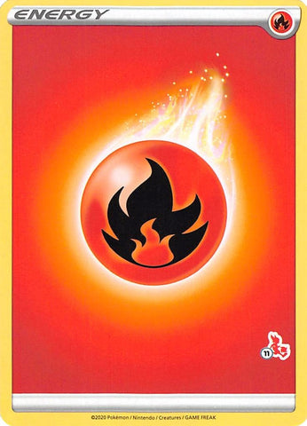 Image for Fire Energy (#11 Cinderace Stamped) - Pokemon