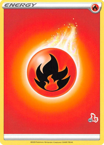 Image for Fire Energy (#20 Cinderace Stamped) - Pokemon