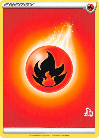 Image for Fire Energy (#24 Cinderace Stamped) - Pokemon