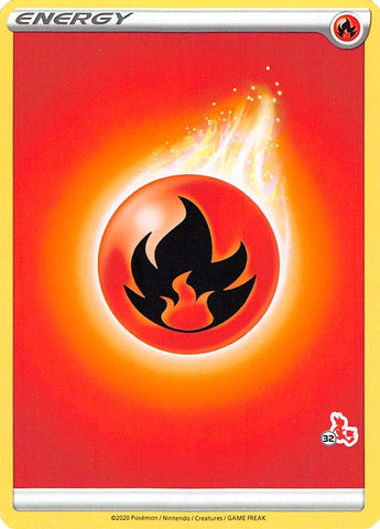 Image for Fire Energy (#32 Cinderace Stamped) - Pokemon