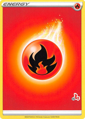 Image for Fire Energy (#35 Cinderace Stamped) - Pokemon