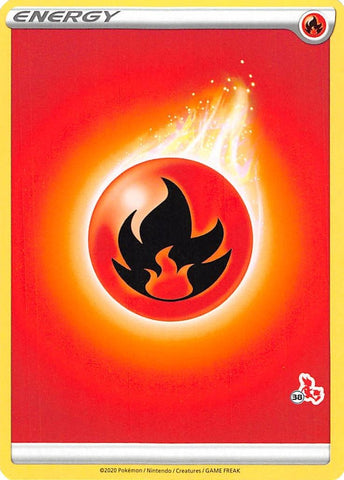 Image for Fire Energy (#38 Cinderace Stamped) - Pokemon