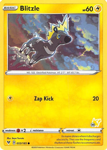 Image for Blitzle - 053/185 (#30 Pikachu Stamped) (053/185) - Pokemon