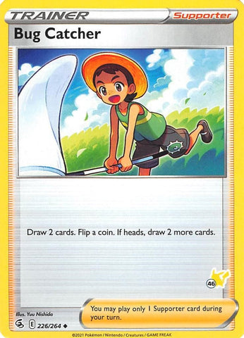 Image for Bug Catcher - 226/264 (#46 Pikachu Stamped) (226/264) - Pokemon