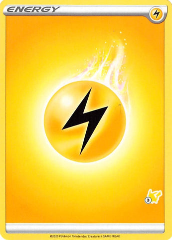 Image for Lightning Energy (#3 Pikachu Stamped) - Pokemon