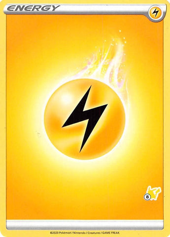 Image for Lightning Energy (#8 Pikachu Stamped) - Pokemon