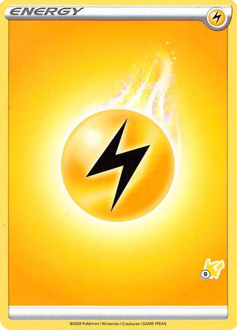 Image for Lightning Energy (#9 Pikachu Stamped) - Pokemon