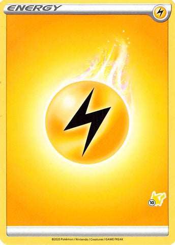 Image for Lightning Energy (#10 Pikachu Stamped) - Pokemon
