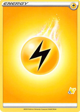 Image for Lightning Energy (#11 Pikachu Stamped) - Pokemon