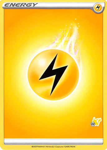 Image for Lightning Energy (#22 Pikachu Stamped) - Pokemon
