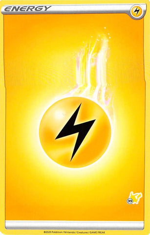 Image for Lightning Energy (#39 Pikachu Stamped) - Pokemon