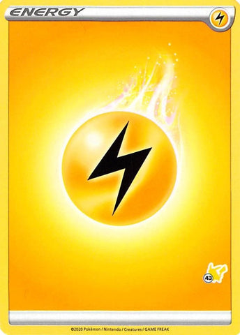 Image for Lightning Energy (#43 Pikachu Stamped) - Pokemon