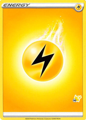 Image for Lightning Energy (#48 Pikachu Stamped) - Pokemon
