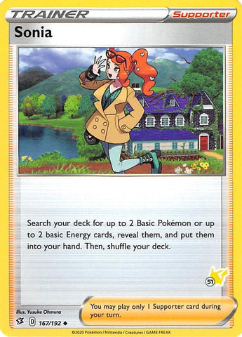 Image for Sonia - 167/192 (#51 Pikachu Stamped) (167/192) - Pokemon