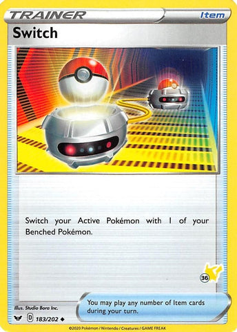 Image for Switch - 183/202 (#36 Pikachu Stamped) (183/202) - Pokemon