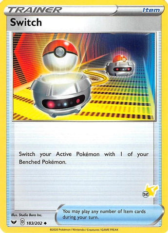 Image for Switch - 183/202 (#52 Pikachu Stamped) (183/202) - Pokemon