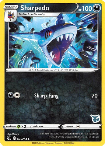 Image for Sharpedo - 163/264 (Eevee Stamped) (163/264) - Pokemon