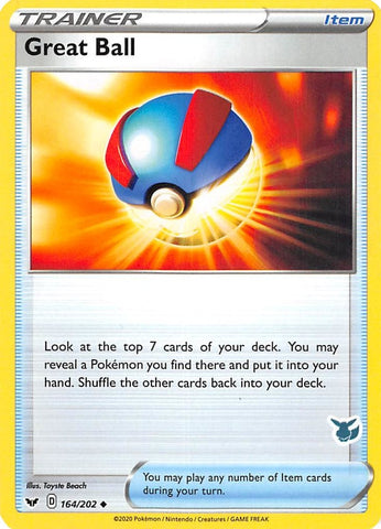 Image for Great Ball - 164/202 (Eevee Stamped) (164/202) - Pokemon