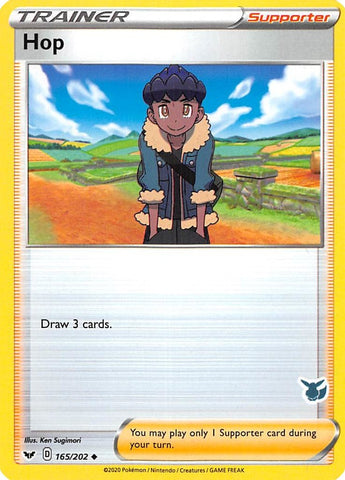 Image for Hop - 165/202 (Eevee Stamped) (165/202) - Pokemon