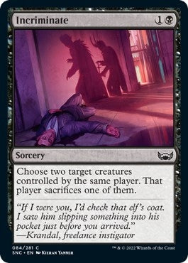 Image for Incriminate (84) [Streets of New Capenna]