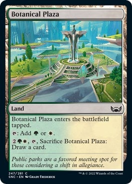 Image for Botanical Plaza (247) [Streets of New Capenna]