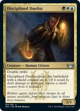 Image for Disciplined Duelist (182) [Streets of New Capenna]