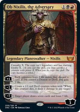 Image for Ob Nixilis, the Adversary (206) [Streets of New Capenna]