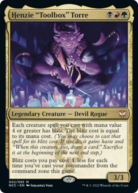 Image for Henzie "Toolbox" Torre (2) [Commander: Streets of New Capenna]