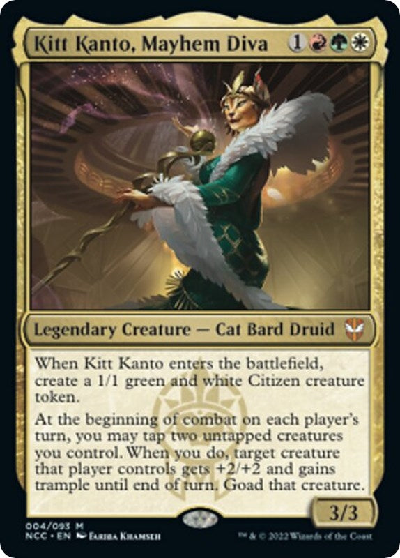 Image for Kitt Kanto, Mayhem Diva (4) [Commander: Streets of New Capenna]