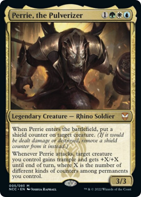 Image for Perrie, the Pulverizer (5) [Commander: Streets of New Capenna]