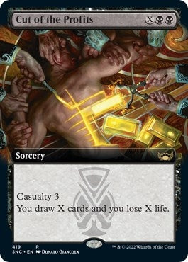 Image for Cut of the Profits (Extended Art) (419) [Streets of New Capenna]