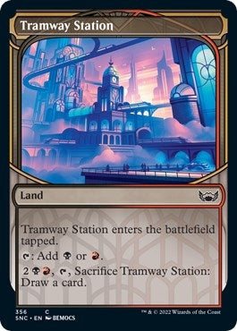 Image for Tramway Station (Showcase) (356) - Magic: The Gathering