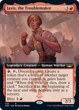 Image for Jaxis, the Troublemaker (Extended Art) (425) [Streets of New Capenna]
