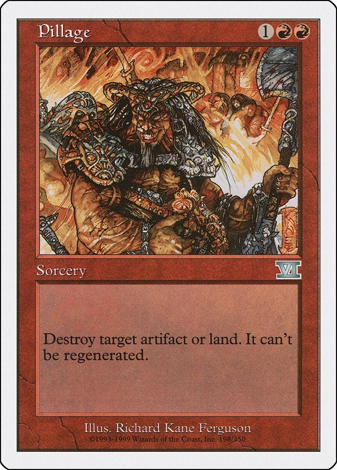 Image for Pillage (198) [Classic Sixth Edition]